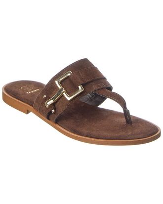 Dune London Lotica Suede Sandal