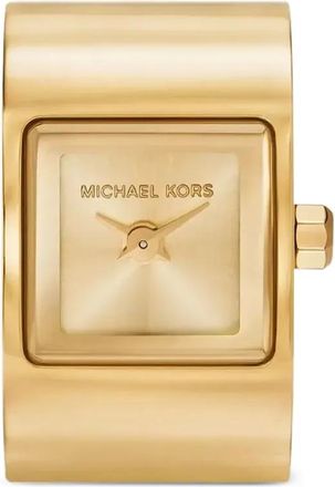 Michael Kors square 13mm watch ring - Gold