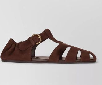 Miu Miu leather sandals