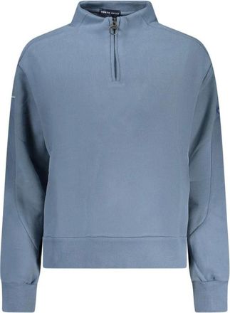 North Sails Dames, Sweatshirts & Hoodies, Blauw, Maat: XS