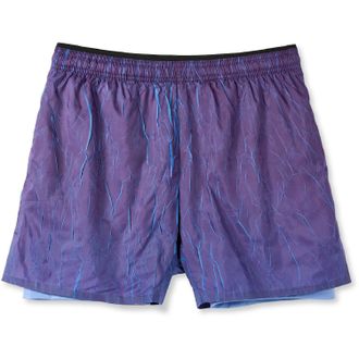 Chubbies Mens Crinkle Ultimate Training Shorts Purple XXL
