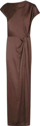 Federica Tosi Mujer, Vestidos, Marr&oacute;n, Talla: XS