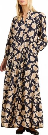 Trovata Martina Maxi Dress In Viola Nocturne
