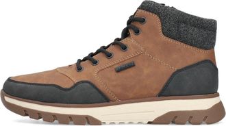 Rieker Lace-up Boots - Heren - Veterlaarzen - Bruin - 43 EU - Leer - Schoenen