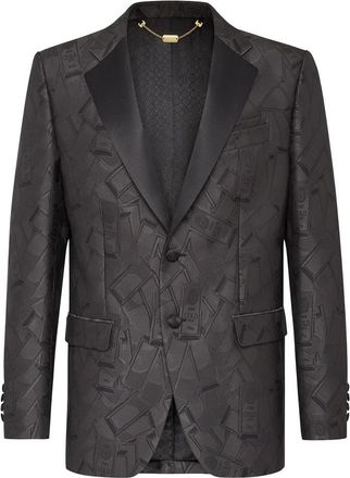 Billionaire Boys Club Blazer Super Slim Fit - Heren - Blazers - Zwart - XL - Polyester - Jassen