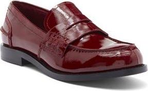Jeffrey Campbell Books Penny Loafer in Wine Brush Off at Nordstrom Rack, Size 7.5