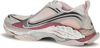 Balenciaga Womens Sneakers Triple S 2 Gradient Purple Upper Polyurethane Trainers