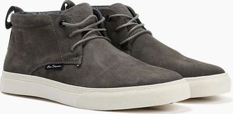Ben Sherman Mens Ben Sherman Parkway Suede Mens Grey Boots - Size: 11