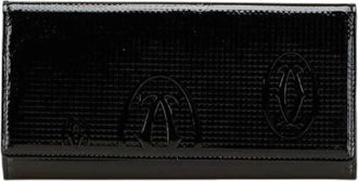 Cartier Pre-owned Wallets, female, Black, Size: ONE SIZE Pre-owned Vintage Fabric Wallet