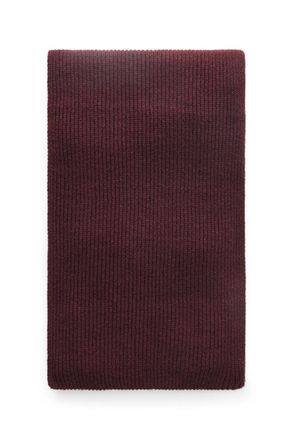 William Lockie Ribbed Cashmere Scarf