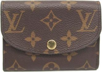 Louis Vuitton Pre-owned Canvas Portemonnee - Dames - Vintage Accessoires - Bruin - ONE Size - Vintage