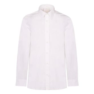 Givenchy Formal Shirts, male, White, Size: 2XL Cotton Shirt