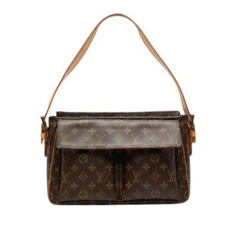 Louis Vuitton Pre-owned Shoulder Bags, female, Brown, Size: ONE SIZE Pre-owned Vintage Shoulder Bag