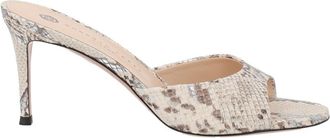 Roberto Festa Milano D&eacute;collet&eacute; Shoe with Textured Snakeskin Pattern and Slender Heel