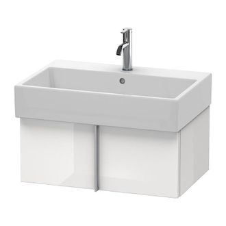 Duravit Mueble De Pared Duravit Vero Air 68,4 X 43,1 Cm, 1 Extra&iacute;ble, Para Vero Air 235070, Color (frente/cuerpo): Decoraci&oacute;n Blanca De Alto Brillo - Va612602