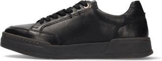 Salamander Lage sneaker - Dames - Sneakers - Zwart - 41 EU - Leer - Schoenen