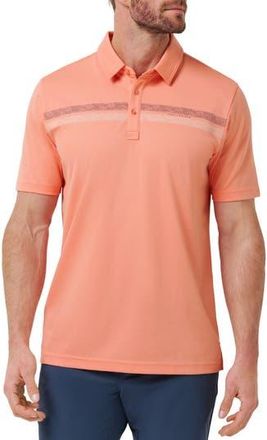 Travis Mathew Roaming Routes Chest Stripe Polo in Terra Cotta at Nordstrom Rack, Size Xx-Large