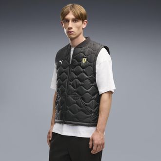 Puma Gilet Scuderia Ferrari Premium da uomo, Abbigliamento, Nero, XXL