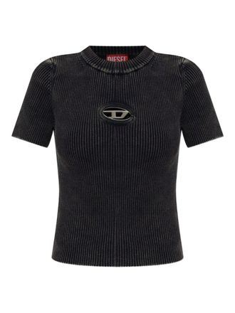 Diesel Logo Cotton T Shirt