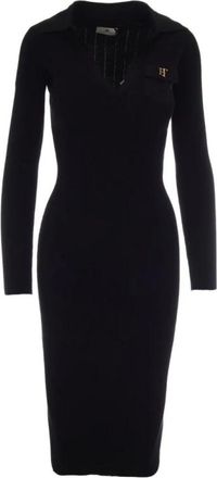 Elisabetta Franchi Mujer, Vestidos, Negro, Talla: S