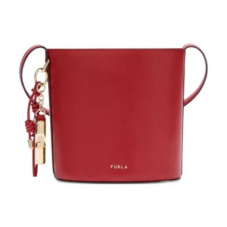 Furla Cross Body Bags, female, Red, ONE SIZE, Roxie Mini Bucket Bag