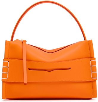 J.W.Anderson Loafer Small Leather top Handle bag - Orange - One Size