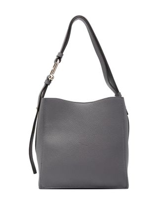 Furla small Nuvola shoulder bag - women - Polyurethane/Polyamide/Leather - One Size - Grey