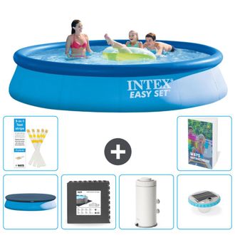 Intex Piscina Easy Set Redonda - 396x84 Cm - 7-piezas S138
