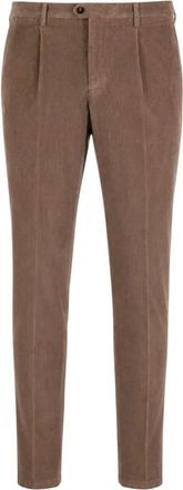 BRIGLIA 1949 Slim-fit Broeken - Heren - Slim Fit Broeken - Bruin - 3XL - Broeken
