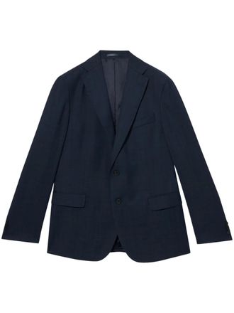 Brooks Brothers single-breasted virgin-wool suit - Blue