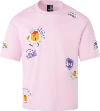 adidas Hangzhou Wuyibing Collab T-Shirt Pink JE0952