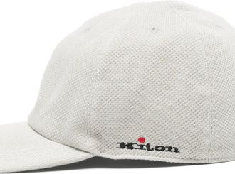Kiton Mens Logo-Embroidered Baseball Cap Ss26 M