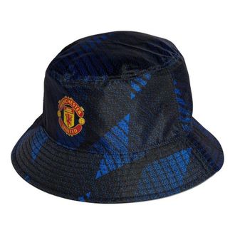 adidas Manchester United Bucket Hat Blue Black GU0122