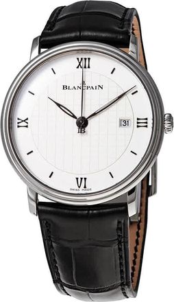 Blancpain Villeret Automatic Silver Dial Mens Watch 6651-1143-55B
