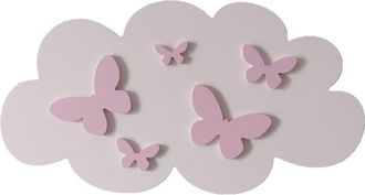 OEM L&aacute;mpara De Noche De Nubes Con Mariposas