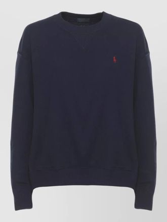 Ralph Lauren cotton knit sweatshirt long sleeves crewneck