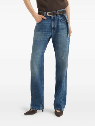 Brunello Cucinelli Blauwe Katoenen Jeans