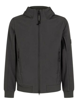 C.P. Company hooded lens jacket - men - Polyester/Elastane - M - Black