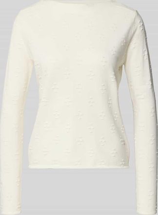 Zabaione Regular Fit Pullover aus Viskose-Mix Modell Grace in Offwhite, Gr&ouml;&szlig;e XXL