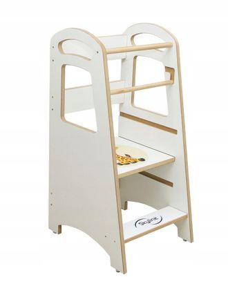 OEM Ayudante De Cocina Para Ni&ntilde;os, Blanco, Resistente, Ajustable, Pulido