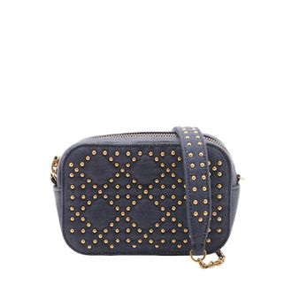 Dior Pre-owned Dior Denim Cannage Studded Lady Dior Camera Bag Ladies STGYNEWC23C0HHR2