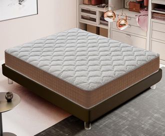 Materassi & Doghe Colch&oacute;n Con 1600 Muelles Y Espuma Viscoel&aacute;stica Con 9 Zonas Diferenciadas - 25 Cm De Alto - Ortop&eacute;dico - Anat&oacute;mico - Antibacteriano - Anti&aacute;caros - Dis