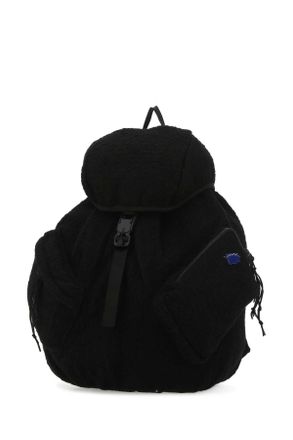 Ader Error Mens Black Boucle Backpack Zaini