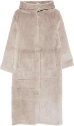 Simonetta Ravizza Mujer, Abrigos, Beige, Talla: S