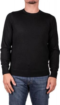 Michael Kors Zwarte Sweater Collectie - Heren - Ronde hals truien - Zwart - M - Truien & Vesten