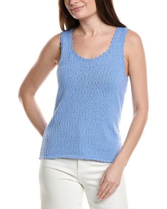 Tommy Bahama Waters Edge Scoop Neck Linen-Blend Tank