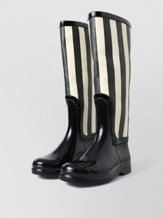 Dolce & Gabbana rubber knee-high rain boots