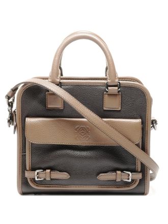 Loewe 2000-2020s Cruz square tote bag - Bruin