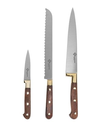 Au Nain Couteliers 3Pc Prince Gastronome Kitchen Knife Set