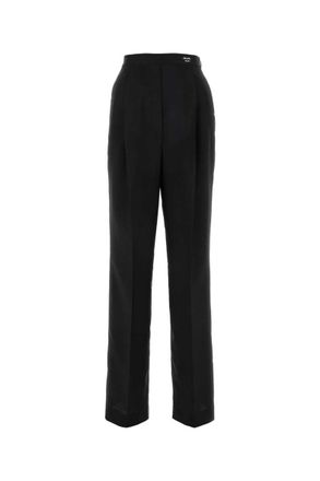 フィットネスボトムス Prada Black wool joggers Prada Black Wool Joggers from $1,305.00 - on Stylight
